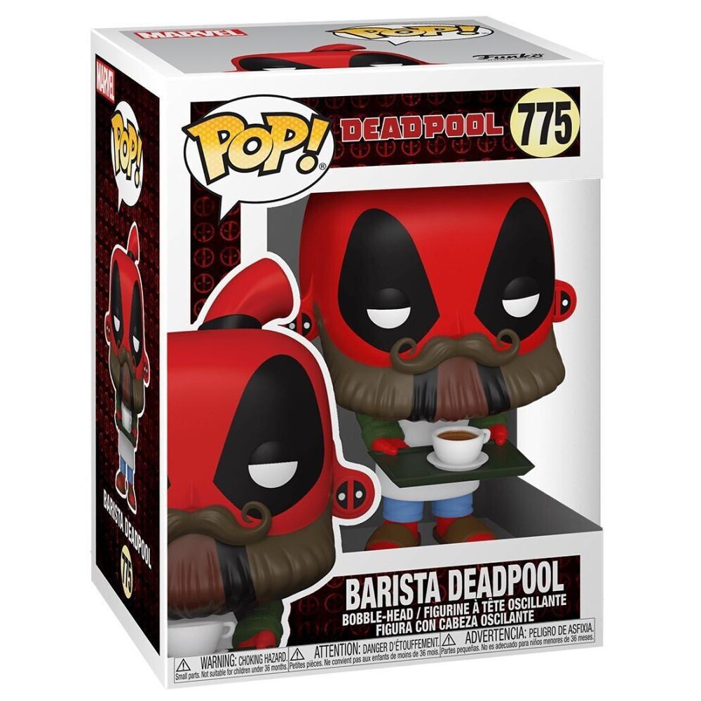 Foto 3 pulgar | Figura Funko Pop Marvel Deadpool Barista Deadpool 775 S028