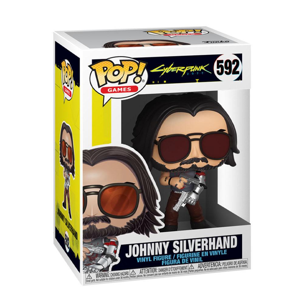 Foto 3 pulgar | Figura Funko Pop Cyberpunk 2077 Johnny Silverhand 592 S028