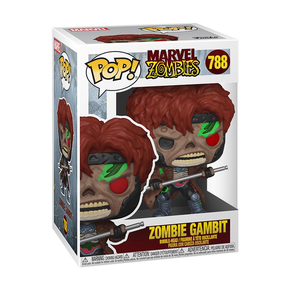 Foto 3 pulgar | Figura de Funko Pop! Marvel Zombies Zombie Gambit 788 S028