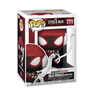 Foto 2 | Figura de Funko Pop! Marvel Spiderman M. Morales Winter S. 771 S028