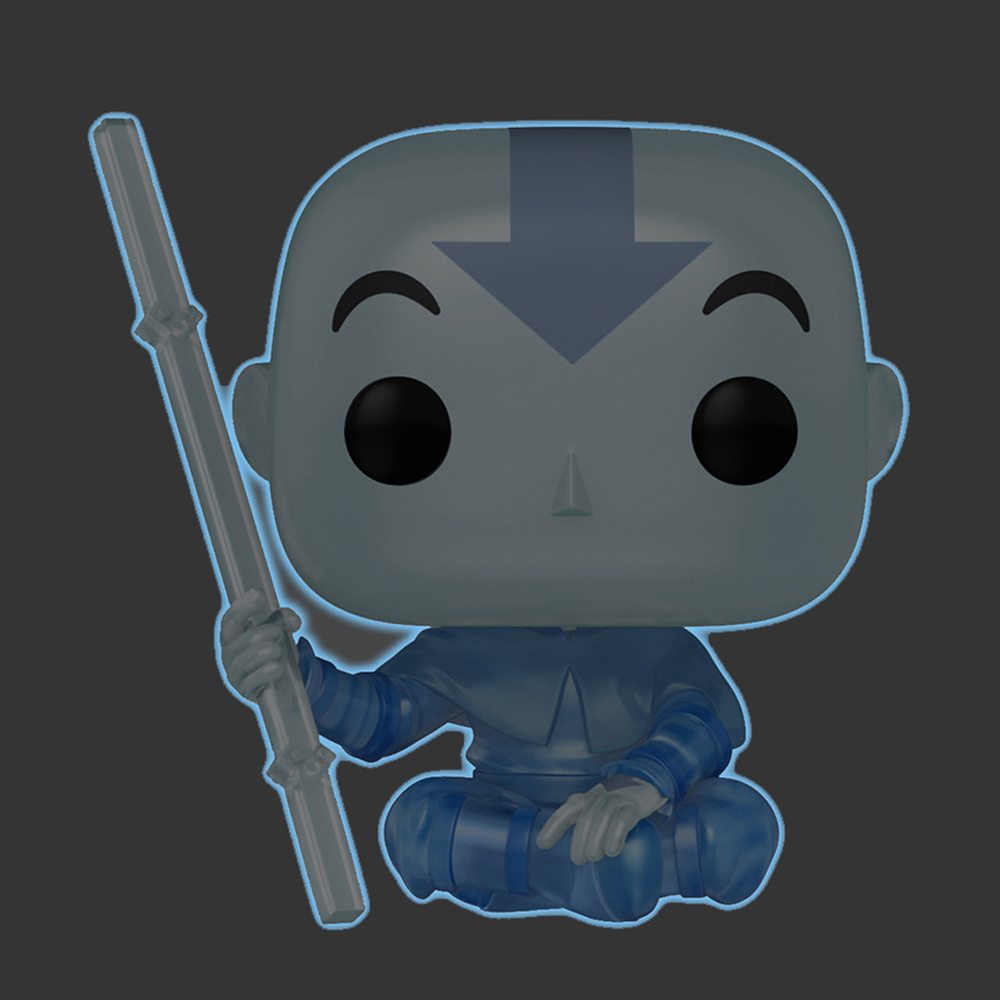 Foto 4 pulgar | Figura de Funko Pop Animation Avatar Aang Spirit 940 Glows In The Dark