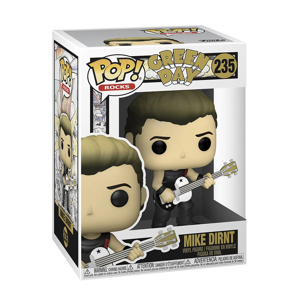 Foto 3 pulgar | Figura Funko Pop Rocks Green Day Mike Dirnt 235