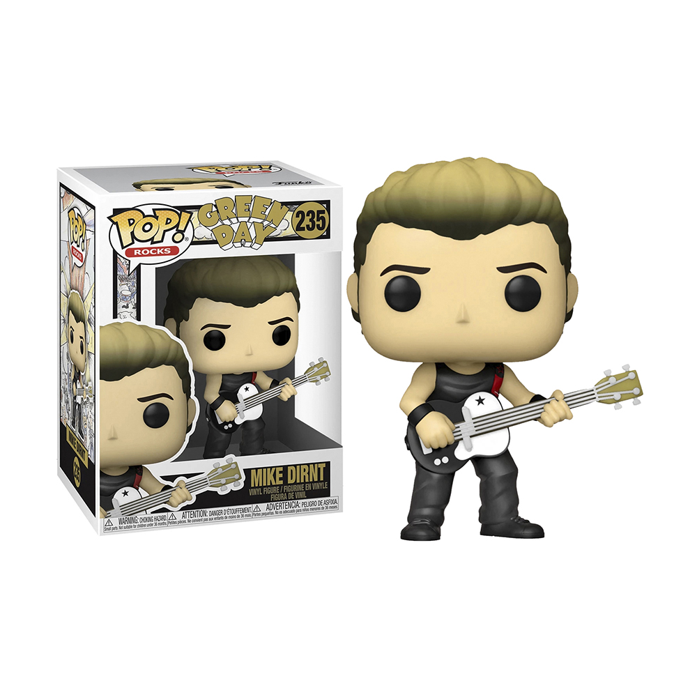 Foto 4 pulgar | Figura Funko Pop Rocks Green Day Mike Dirnt 235