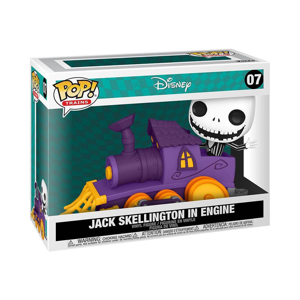 Foto 3 pulgar | Figura Funko Pop Disney Jack Skellington In Engine 07 - S028