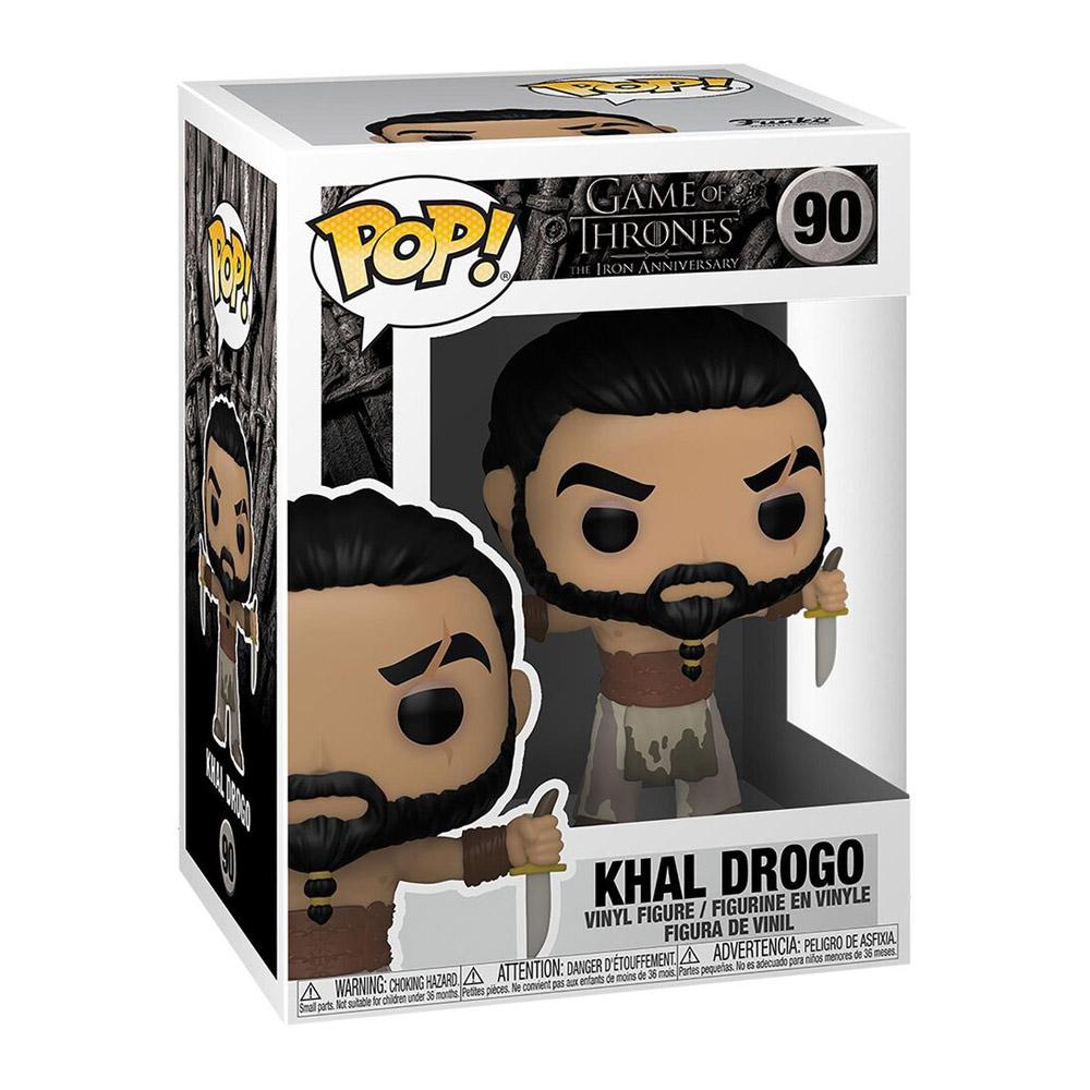 Foto 3 pulgar | Figura Funko Pop Game Of Thrones Khal Drogo 90 - S028