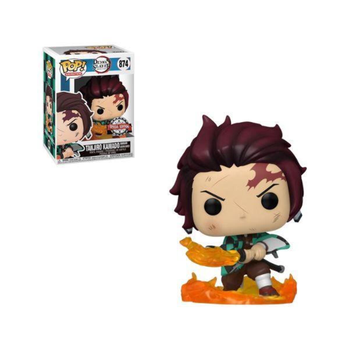 Foto 4 pulgar | Figura Funko Pop Demon Slayer Tanjiro Kamado 874 - S028