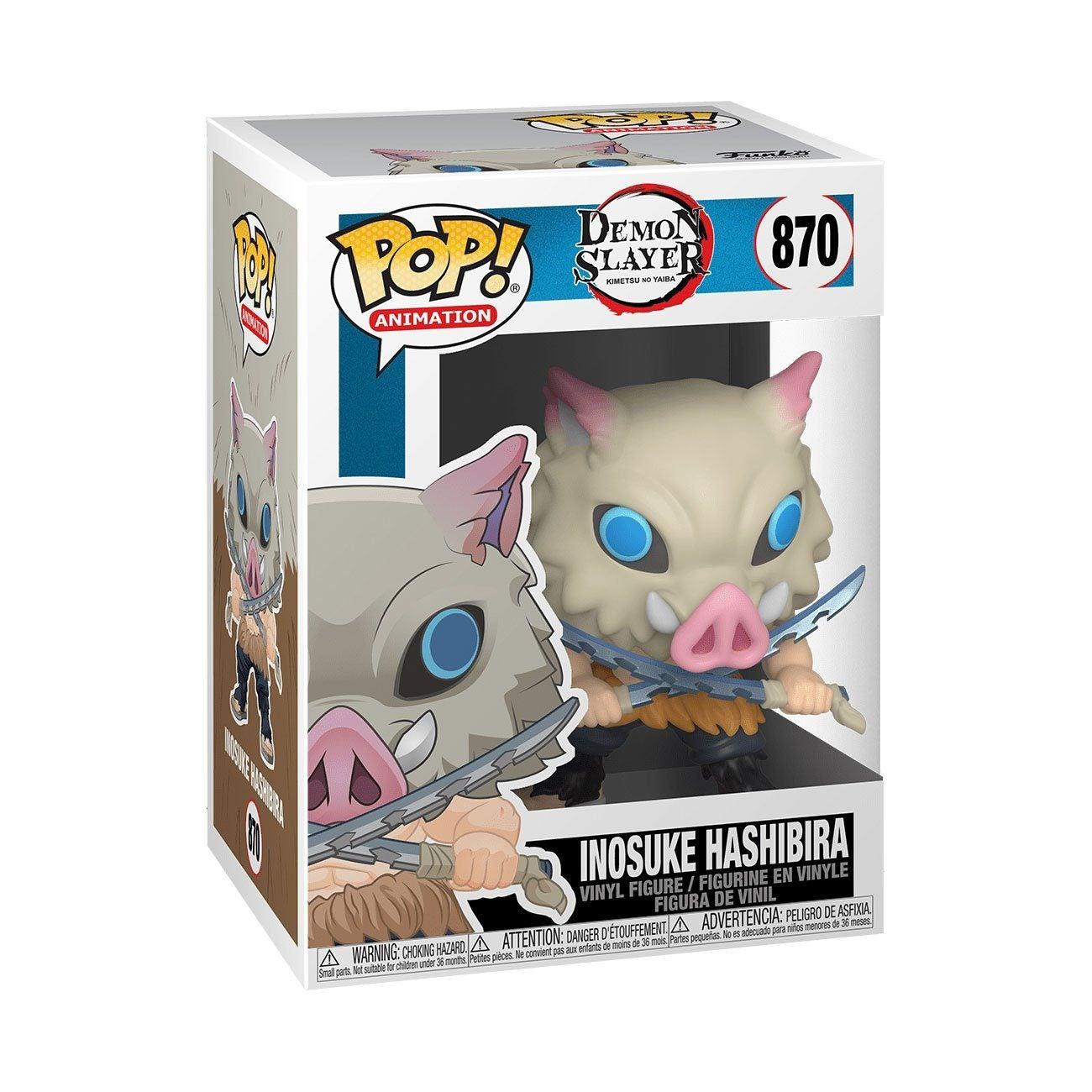 Foto 3 pulgar | Figura Funko Pop Demon Slayer Inosuke Hashibira 870 - S028