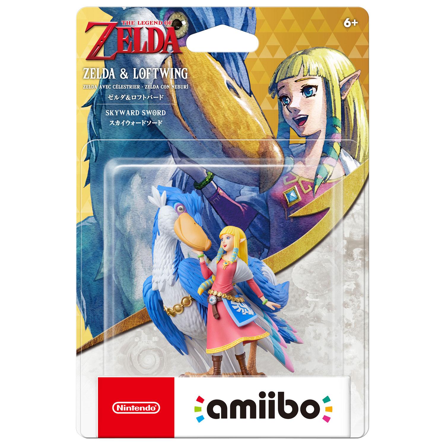 Foto 3 pulgar | Figura Amibo Zelda y Loftwing Skyward Sword - S028