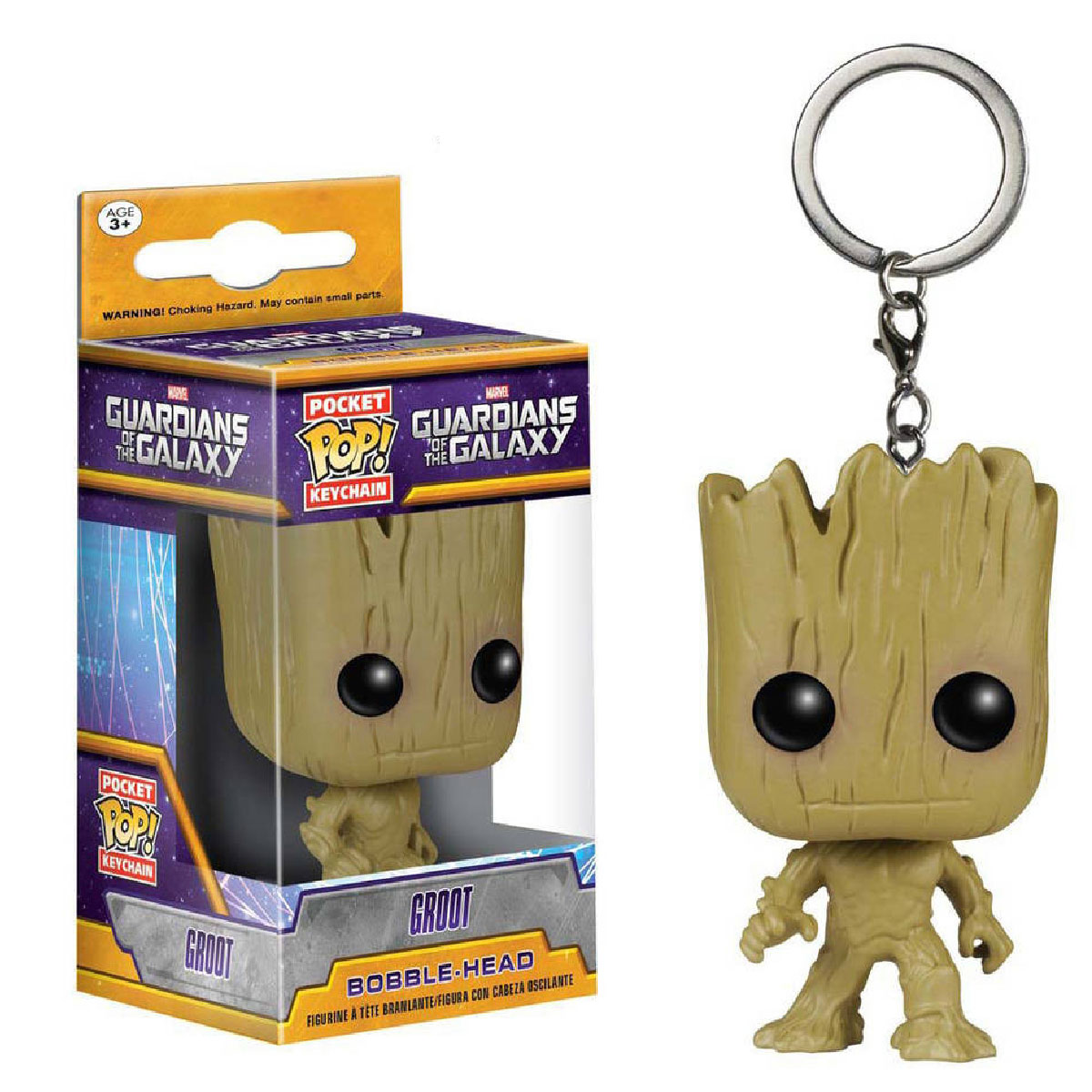 Foto 2 pulgar | Llavero Funko Pop Guardianes de la Galaxi Groot