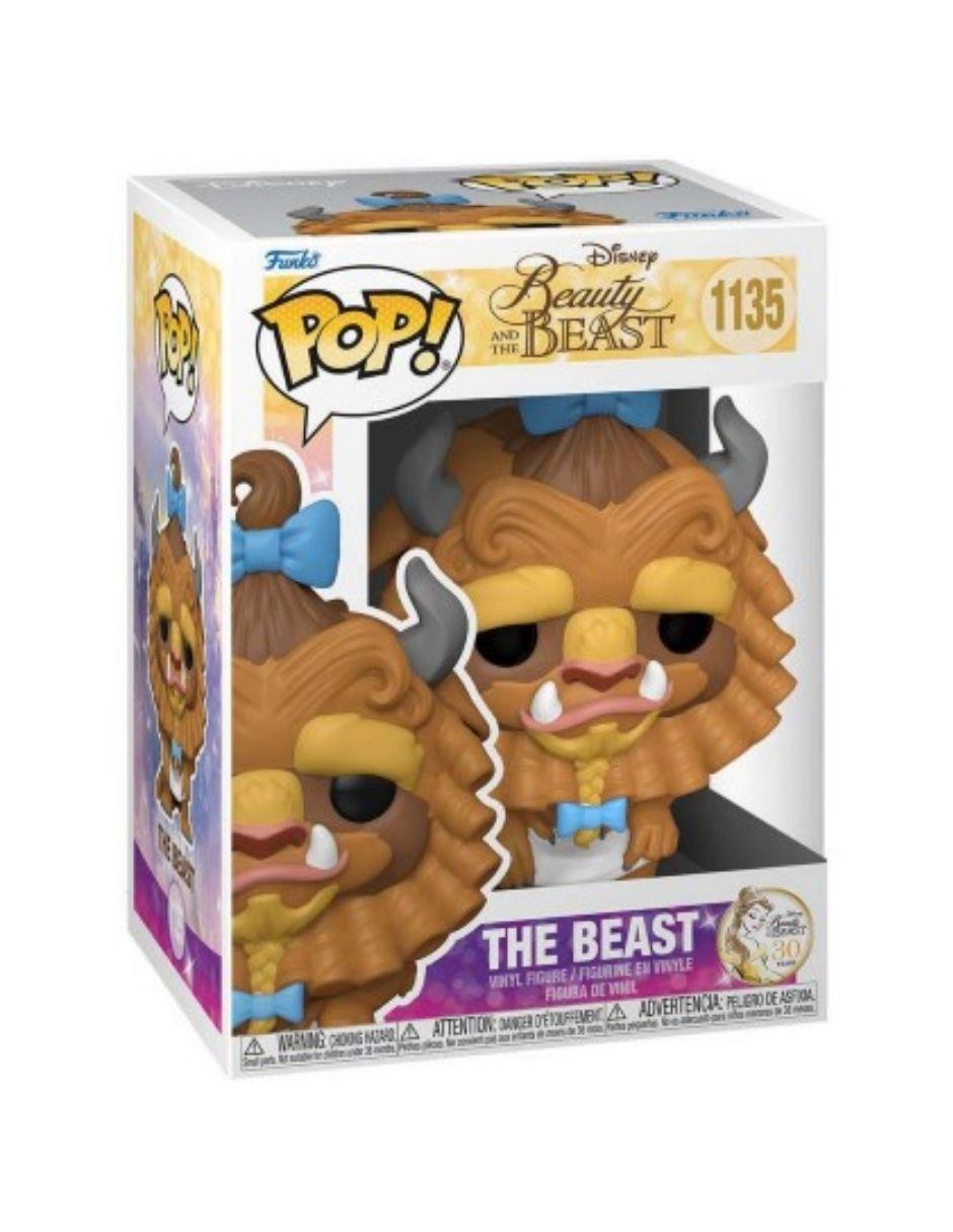 Foto 4 pulgar | Figura Funko Pop de Disney La Bestia con Cabello Rizado de La Bella y La Bestia