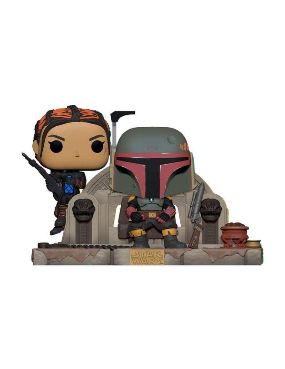 Figura de Funko Pop Boba Fett y Fennec Shand Moment Mandalorian $849