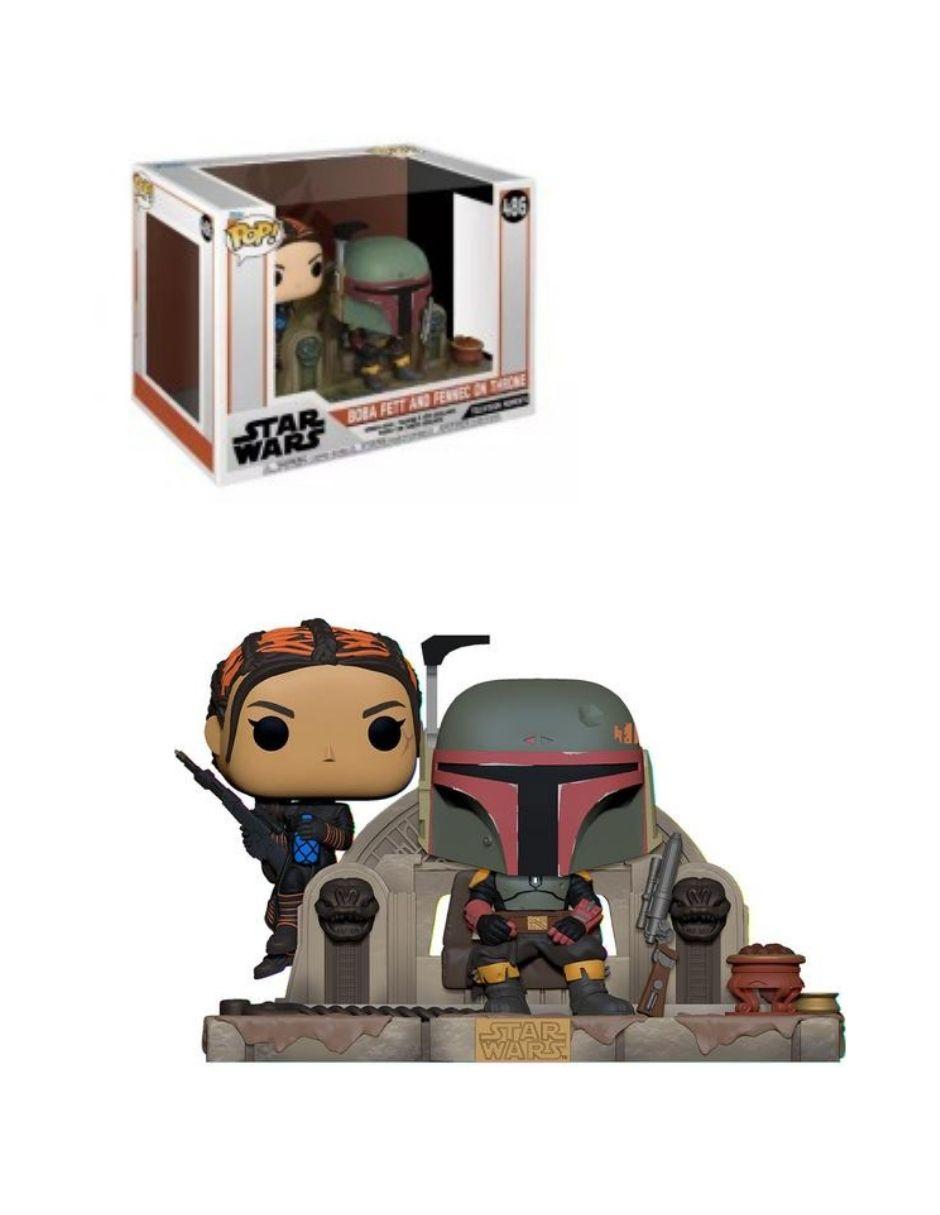 Foto 3 pulgar | Figura de Funko Pop Boba Fett y Fennec Shand Moment Mandalorian