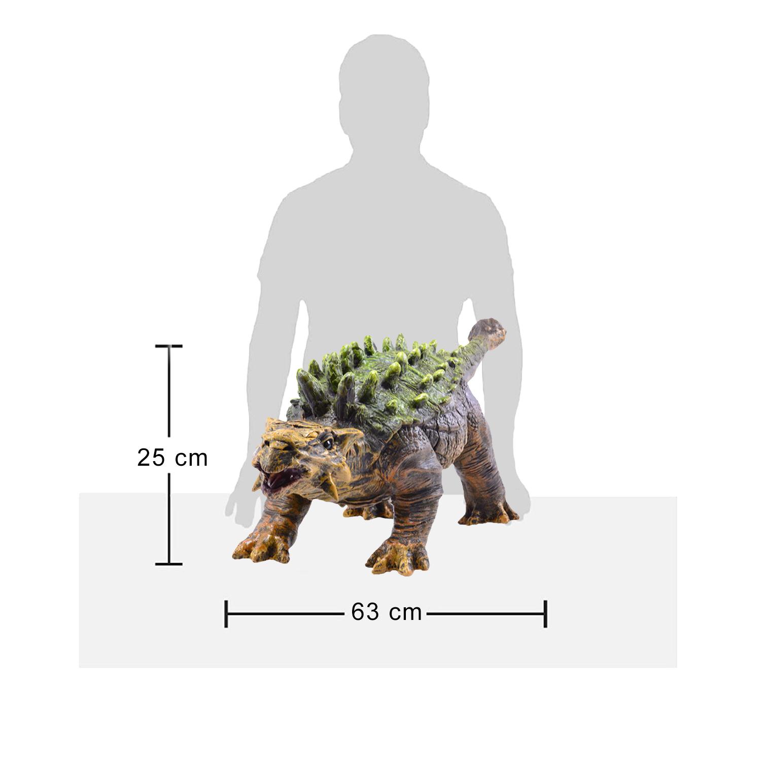 Foto 3 pulgar | Juguete de Dinosaurio Realista Anquilosaurio Figura Gigante de Acción Coleccionable Dinomania