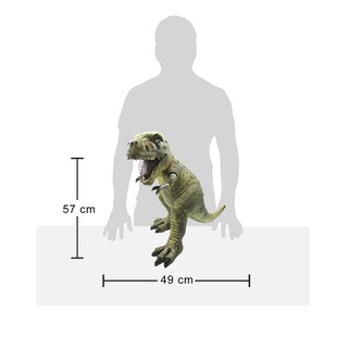 Foto 3 | Juguete de Dinosaurio Realista Rex Gigante Dinomania Figura Gigante de Acción Coleccionable