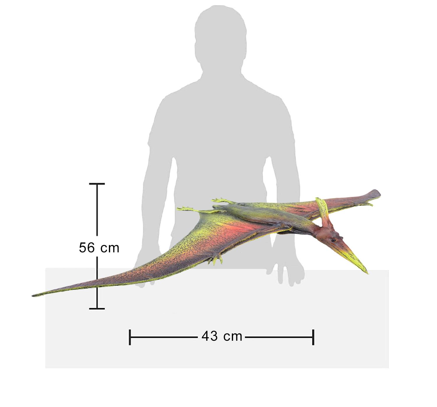 Foto 4 pulgar | Juguete de Dinosaurio Realista Volador Dinomania Figura Gigante de Acción Coleccionable