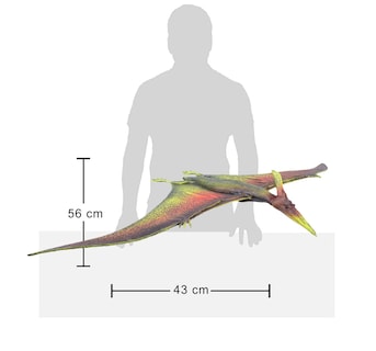 Foto 3 | Juguete de Dinosaurio Realista Volador Dinomania Figura Gigante de Acción Coleccionable