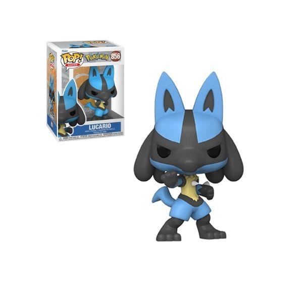 Foto 3 pulgar | Figura de Funko Pop Games Lucario Pokémon