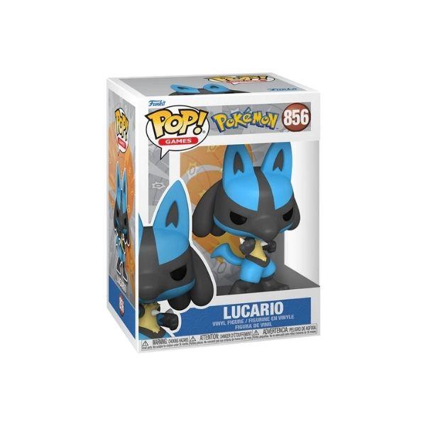 Foto 4 pulgar | Figura de Funko Pop Games Lucario Pokémon