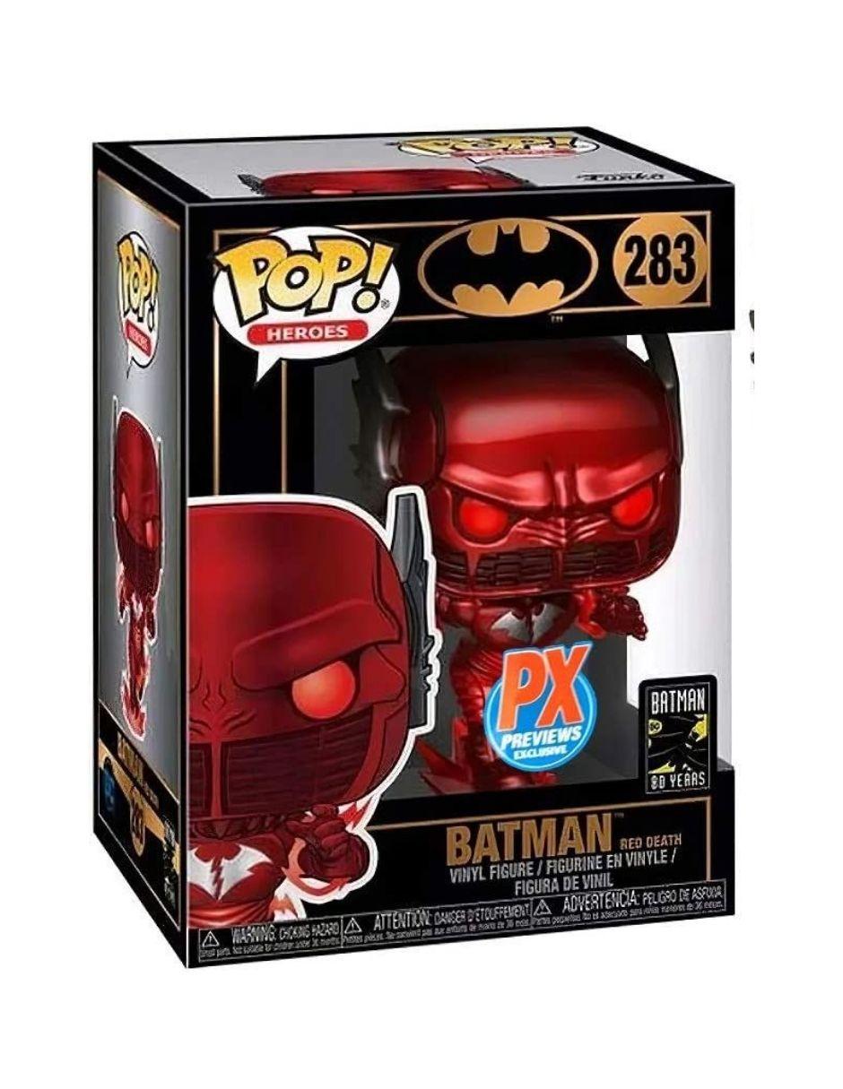 Foto 4 pulgar | Figura de Funko Pop! Metal Red Death Vinyl Figure  Px Batman Dark Nights