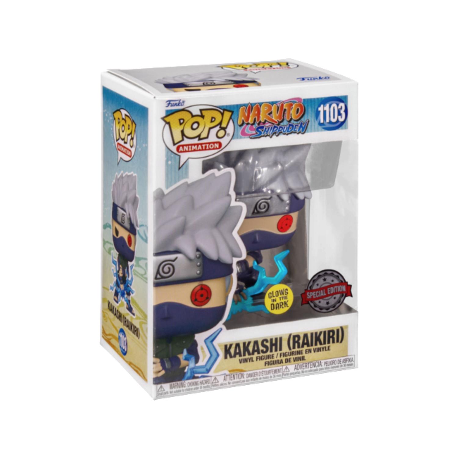 Foto 4 pulgar | Figura de Funko Pop Naruto Raikiri Exclusivo Special Edition Glow