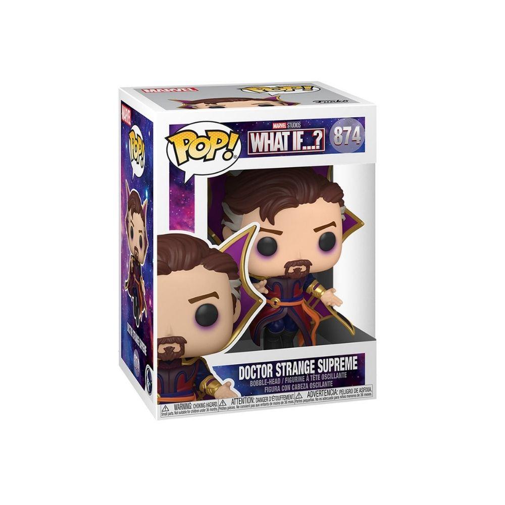 Foto 4 pulgar | Figura Doctor Strange Supreme Funko Pop Marvel What If