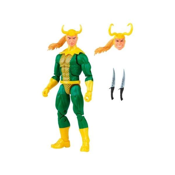 Foto 4 pulgar | Figura de Acción Loki de Marvel Legends Retro de 6 Pulgadas