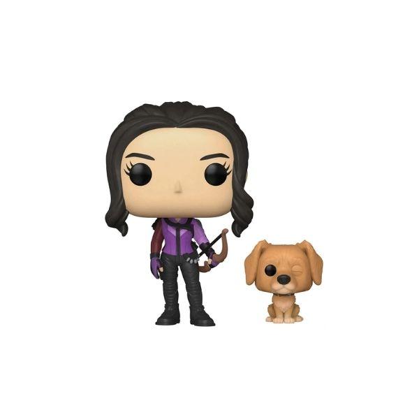 Foto 2 pulgar | Funko Pop Marvel Hawkeye Kate Bishop con Lucky el Perro de la Pizza