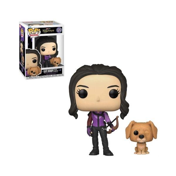 Foto 3 pulgar | Funko Pop Marvel Hawkeye Kate Bishop con Lucky el Perro de la Pizza