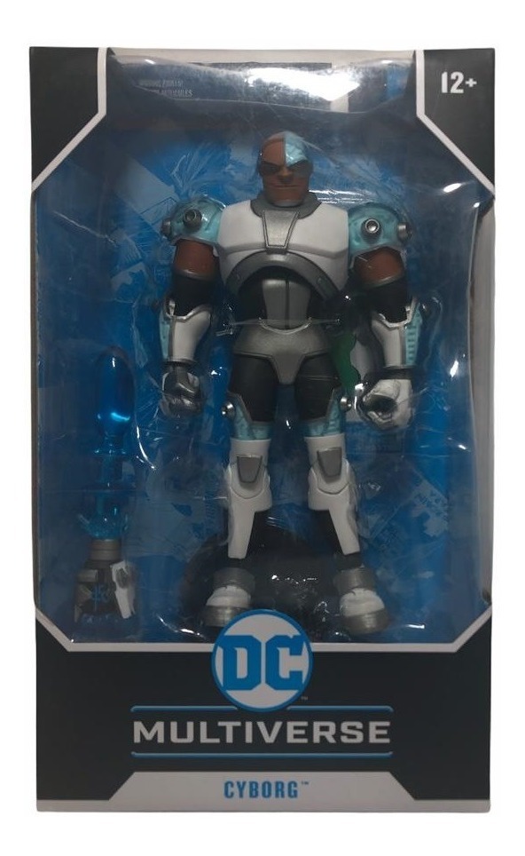 Foto 2 pulgar | Figura Multiverse Dc Universe Mcfarlane Toys Cyborg