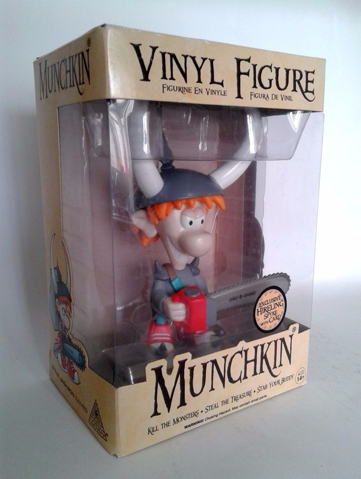 Foto 3 pulgar | Figura Funko Munchkin Spyke Steve Jackson Games