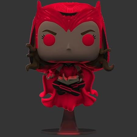 Foto 5 pulgar | Funko Pop Marvel Bruja Escarlata Glow Exclusivo Wandavision