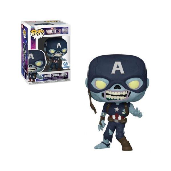 Foto 3 pulgar | Funko Shop Pop Capitán América Zombie sin Escudo Exclusivo Marvel What If