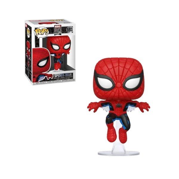 Foto 3 pulgar | Funko Pop Marvel Spider Man Primera Aparición Marvel 80