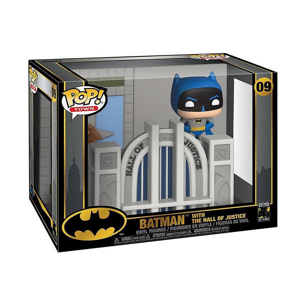 Foto 3 pulgar | Figura Funko Pop Batman Batman With Hall Of Justice 09 - S010