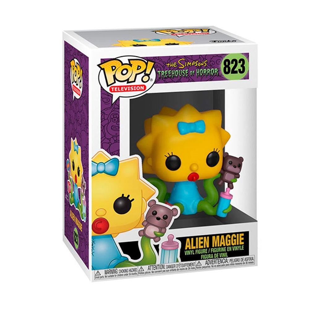 Foto 3 pulgar | Figura Funko Pop The Simpsons Tof Horror Maggie 823 - S010