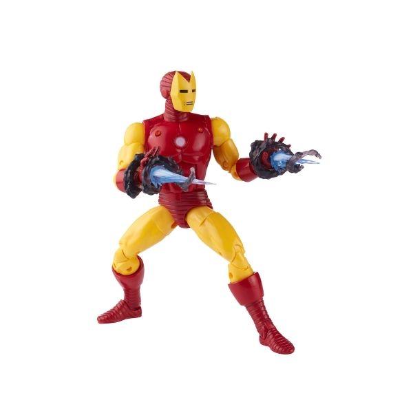 Foto 4 pulgar | Jueguee Iron Man 6 Pulgadas Marvel Legends Retro 20 Aniversario