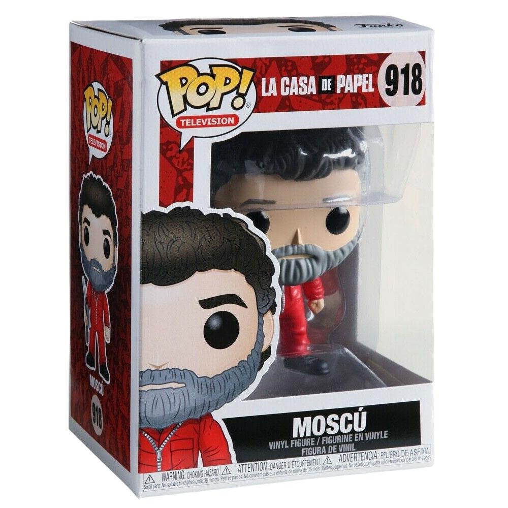 Foto 3 pulgar | Figura Funko Pop La Casa De Papel Moscú 918 - S010