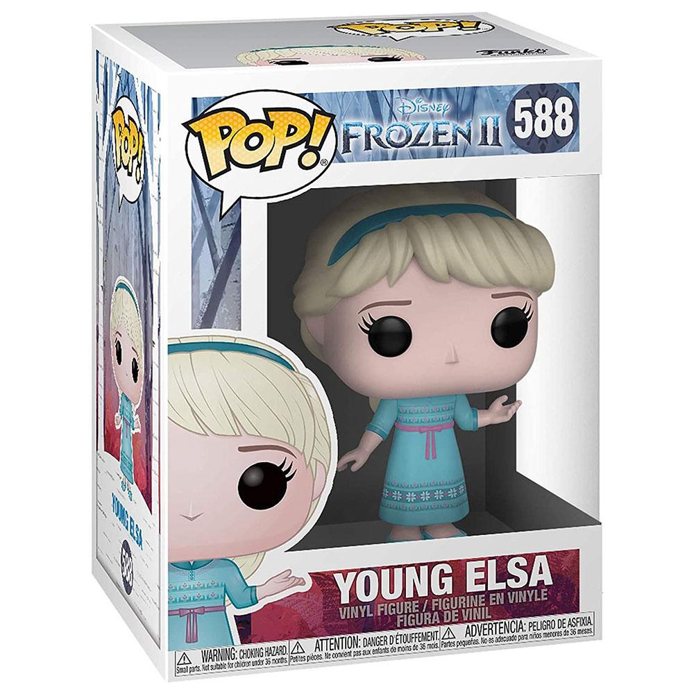 Foto 3 pulgar | Figura Funko Pop Disney Frozen 2 Young Elsa 588 - S010