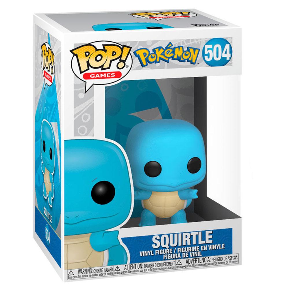 Foto 3 pulgar | Figura Funko Pop Pokemon Squirtle 504 - S010