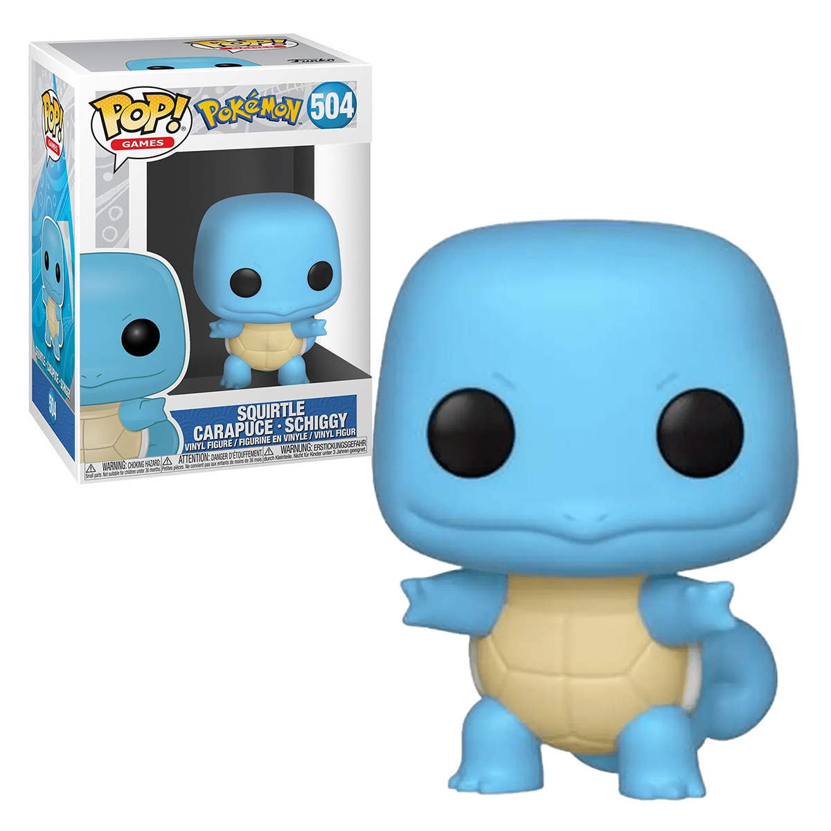 Foto 4 pulgar | Figura Funko Pop Pokemon Squirtle 504 - S010