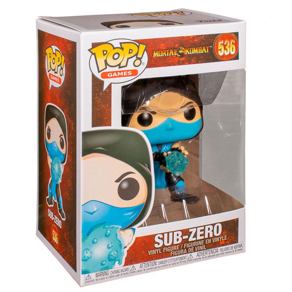 Foto 3 pulgar | Figura Funko Pop Mortal Kombat Sub Zero 536 - S010