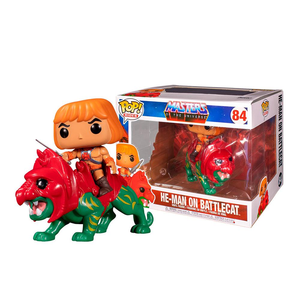Foto 3 pulgar | Figura Funko Pop Masters Of The Universe He Man B Cat 84 - S010