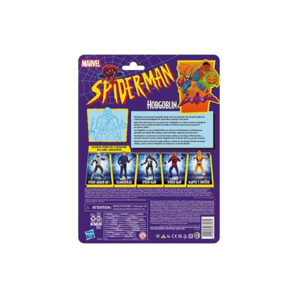 Foto 4 pulgar | Figura Hobgoblin Spiderman Retro Marvel Legends