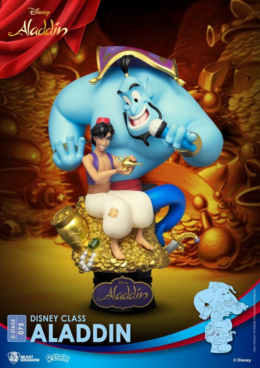 Foto 3 pulgar | Aladdin y La Lampara Maravillosa Diorama Stage Beast Kingdom