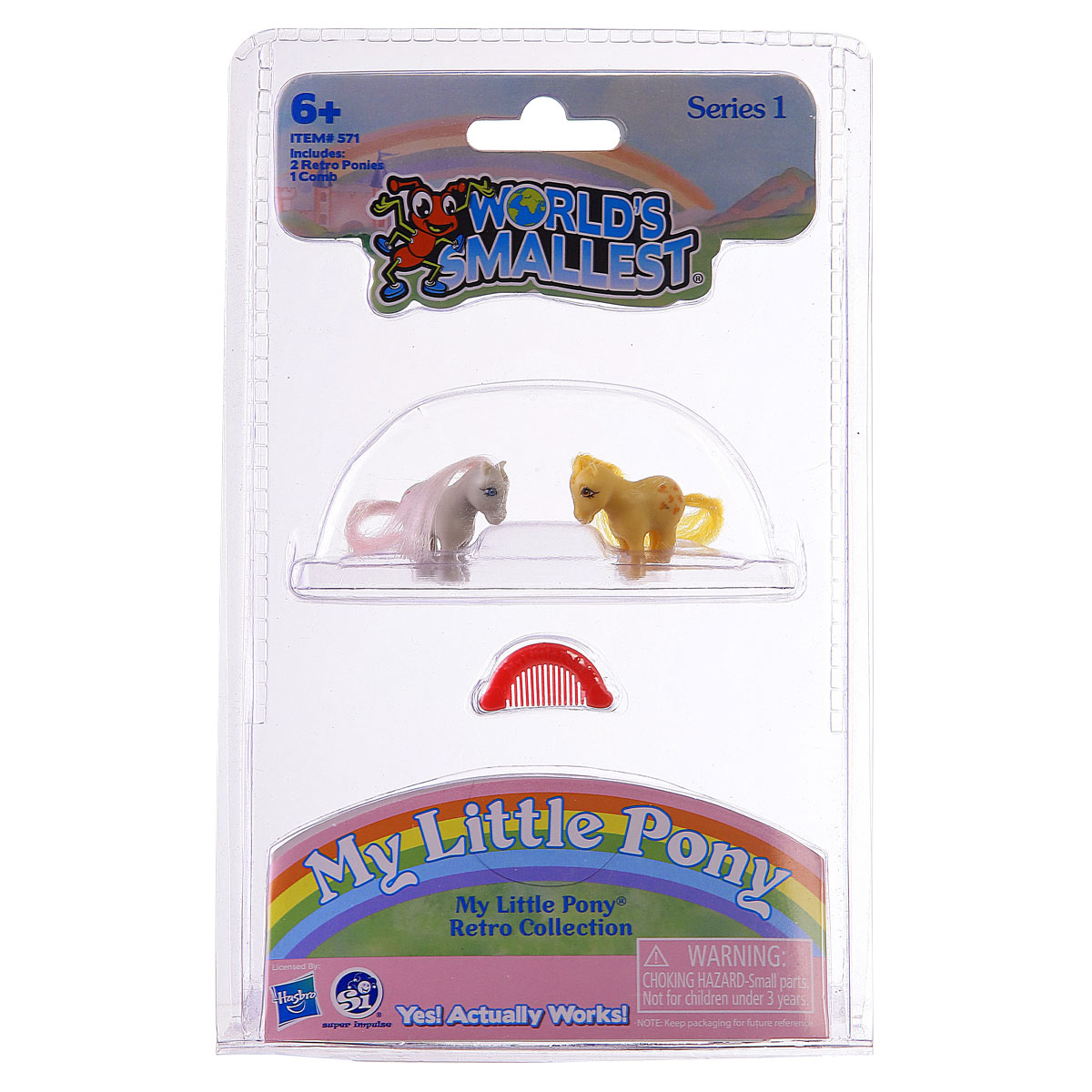 Foto 2 pulgar | My Little Pony World´s Smallest