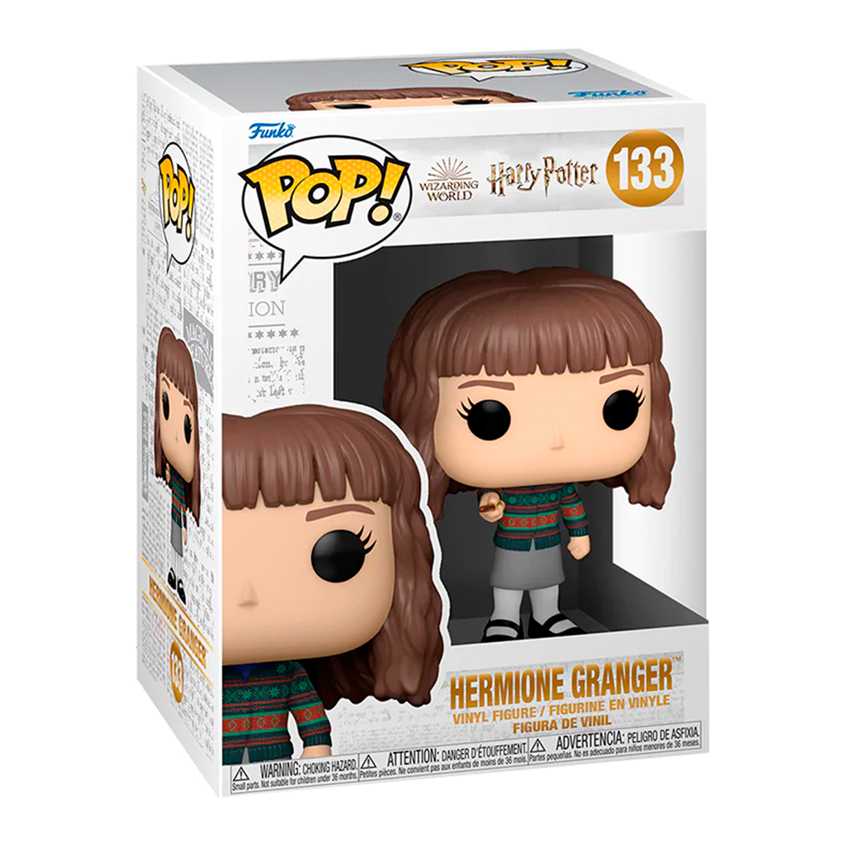 Foto 3 pulgar | Funko Pop Hermione con Varita Harry Potter 20 Aniversario