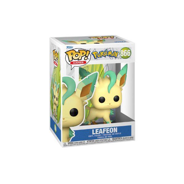 Foto 4 pulgar | Figura de Leafeon Funko Pop Games Pokemon Hasbro