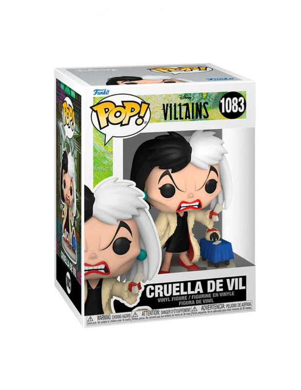 Foto 3 pulgar | Figura  Funko Pop Cruella de Vil Disney Villanos