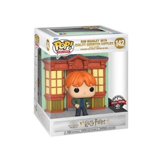 Foto 2 | Figura Ron En Callejón Diagon Quidditch Store Funko Pop Deluxe Harry Potter