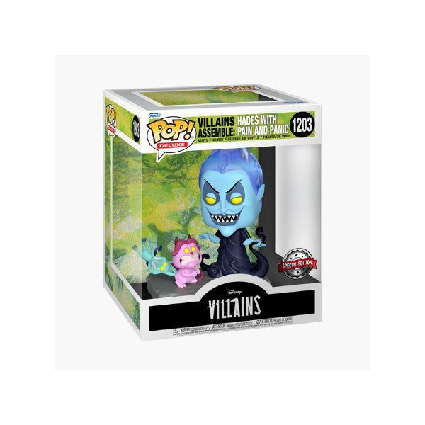Foto 3 pulgar | Figura Hades con Pena y Pánico Exclusivo Funko Pop Deluxe Disney Villanos